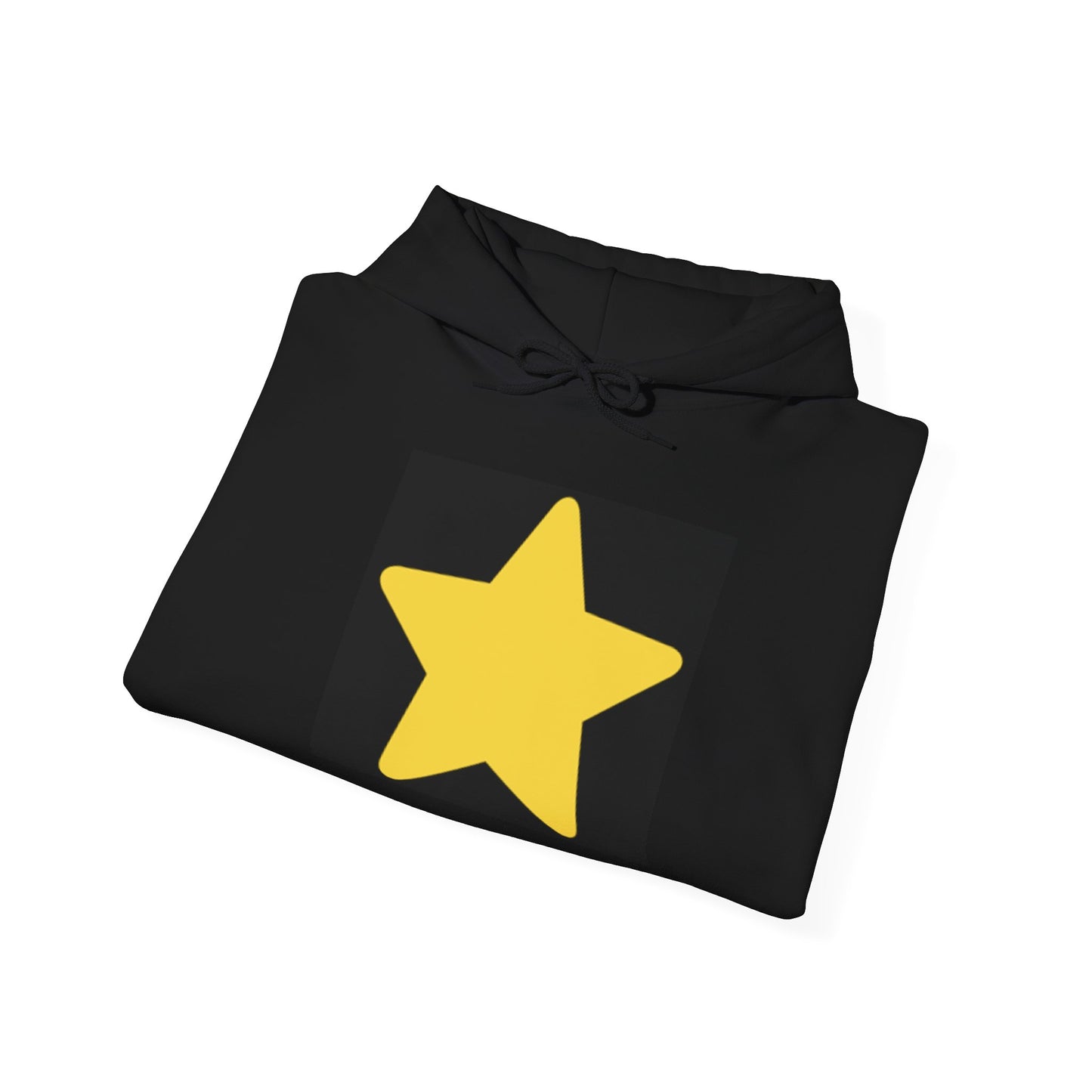 Yellow Star Pattern Heavy Blend Hoodie