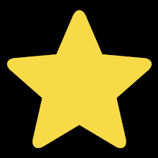 Yellow Star Pattern Heavy Blend Hoodie